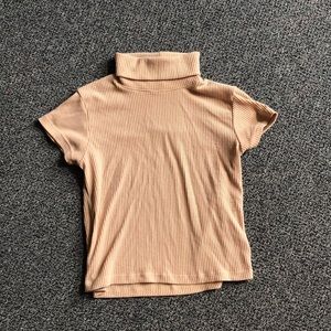 turtle neck crop top